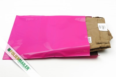 Folienmailer neon Pink S : 30 cm x 41 cm