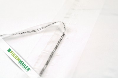 Folienmailer Transparent M : 40 cm x 50 cm