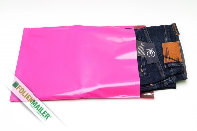 Folienmailer neon Pink M : 36 cm x 50 cm