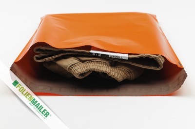 Folienmailer Orange M : 36 cm x 50 cm